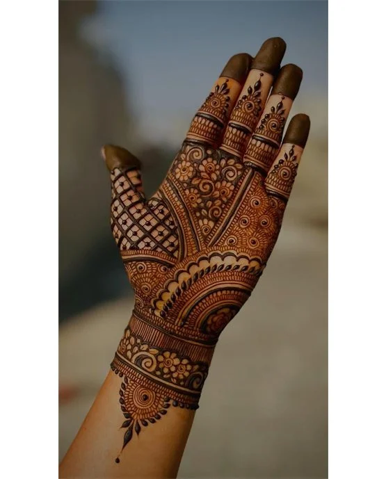 Butterfly Crescent Framework Using Front Hand Mehndi Design Butterfly Crescent Framework Using Front Hand Mehndi Design